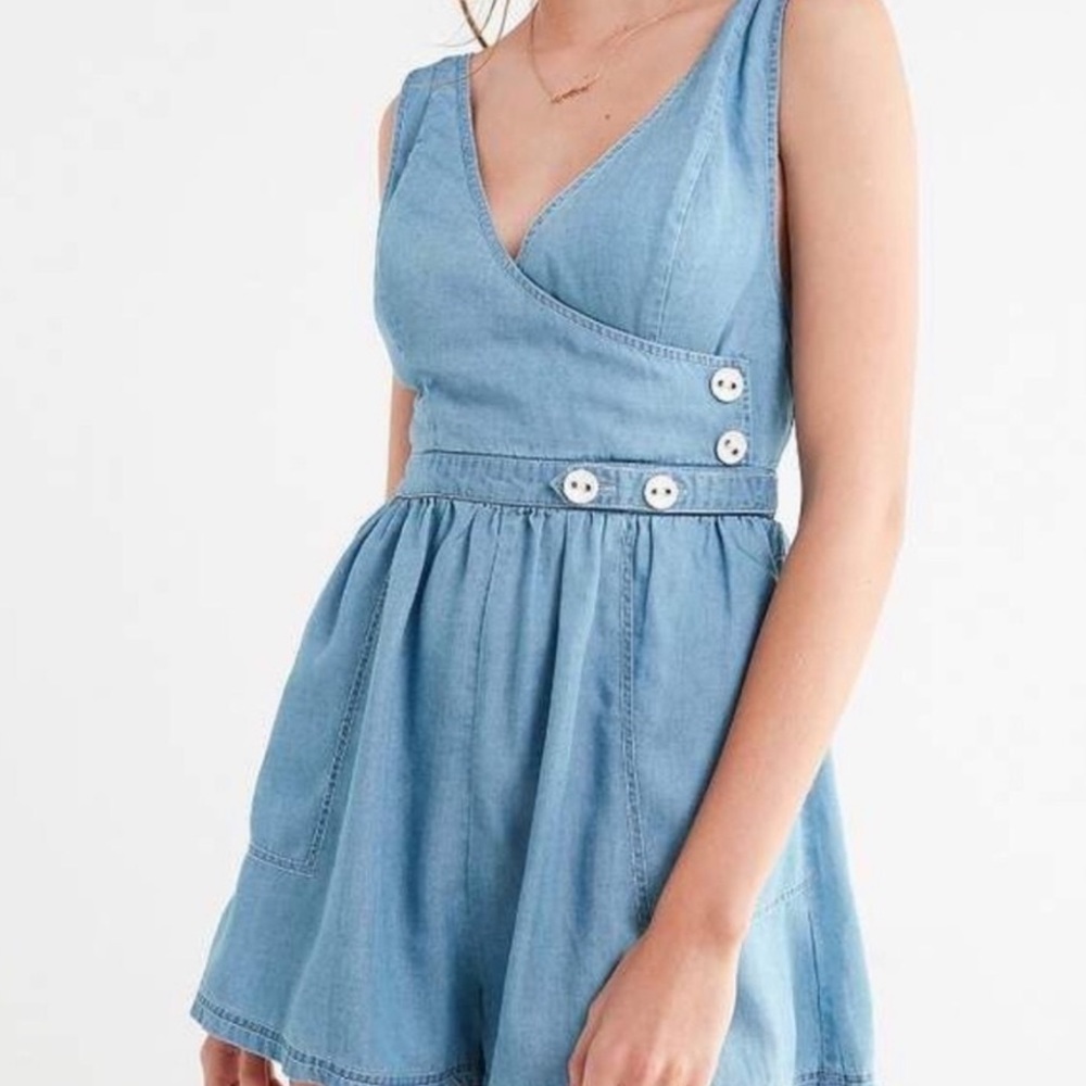 Urban Outfitters Anita Wrap Romper